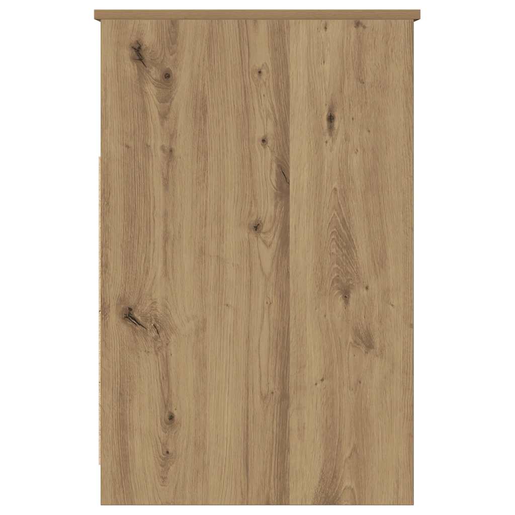 Cassettiera Rovere Artigianale 40x50x76 cm in Truciolato | homemem39