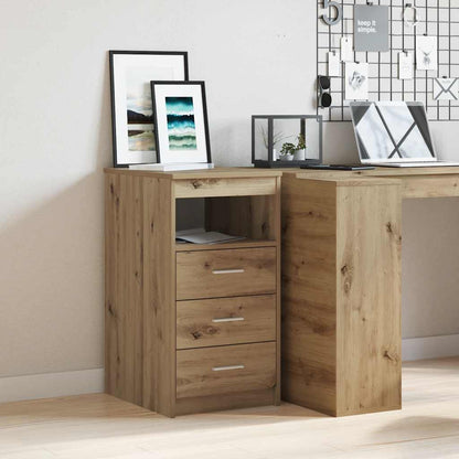 Cassettiera Rovere Artigianale 40x50x76 cm in Truciolato | homemem39