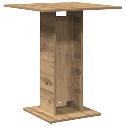 Tavolo da Bistrot Rovere Artigianale 60x60x75 cm in Truciolato | homemem39