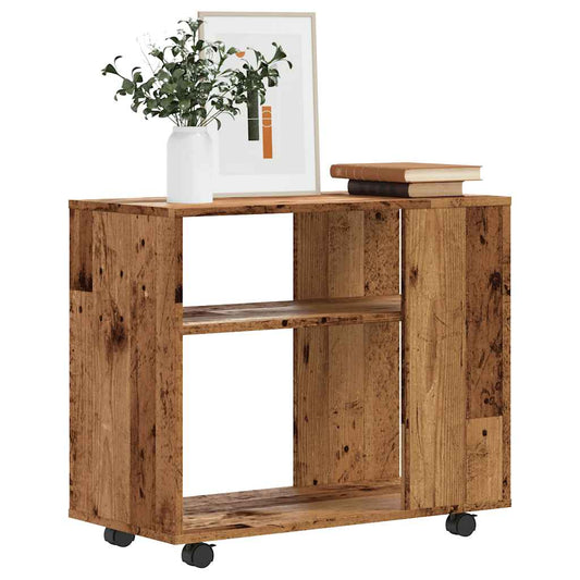 Tavolino Salotto Legno Antico 70x35x60,5 cm in Legno Multistrato - homemem39