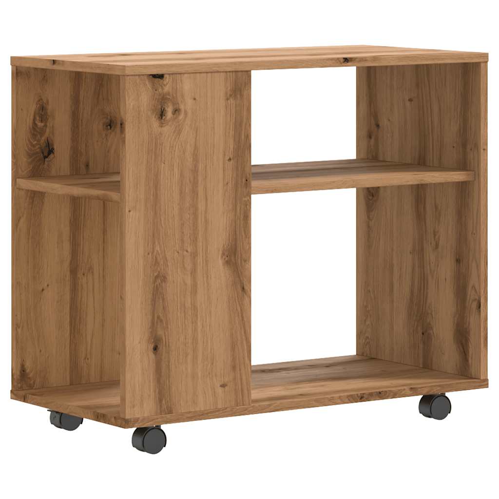 Tavolino da Salotto Rovere Artigianale 70x35x60,5 cm