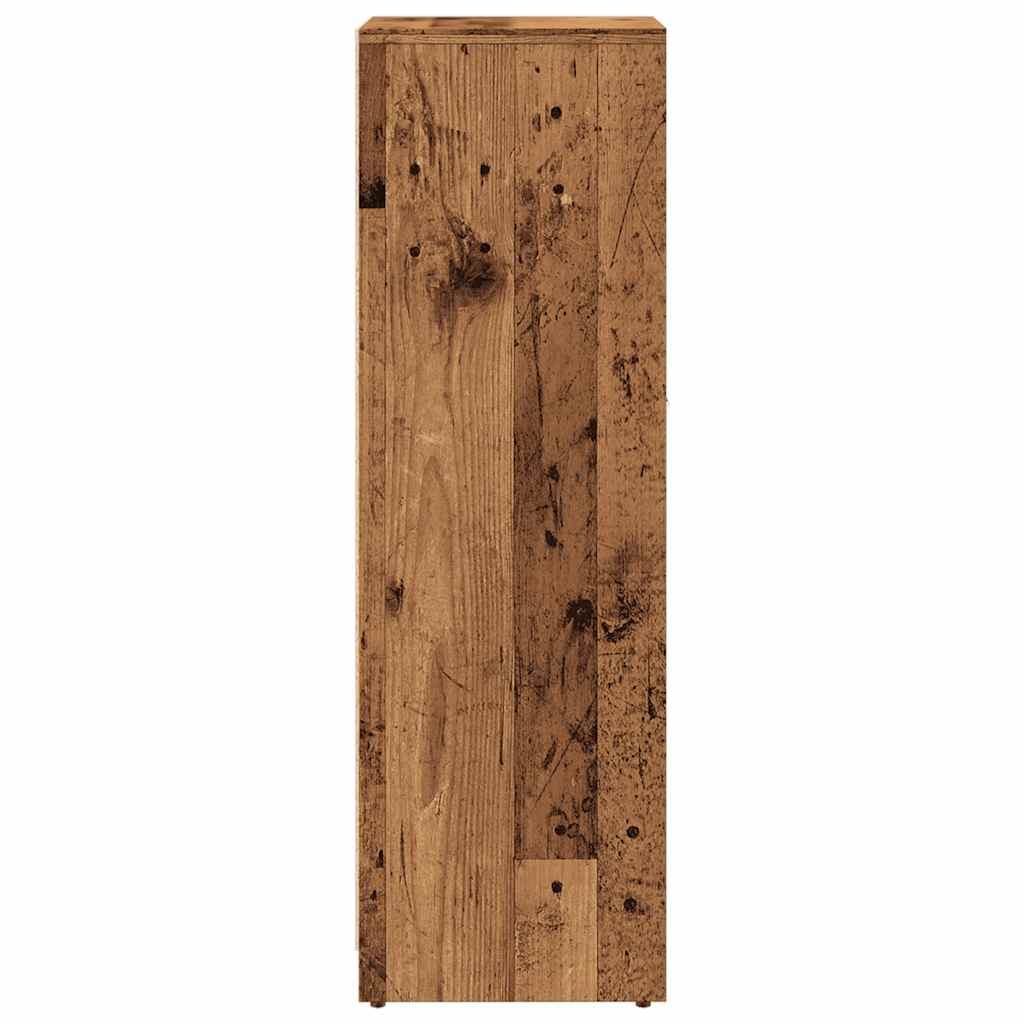 Mobile da Bagno Legno Antico 30x30x95 cm in Legno Multistrato | homemem39