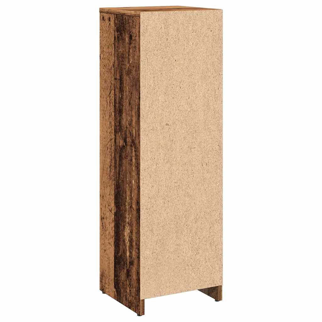 Mobile da Bagno Legno Antico 30x30x95 cm in Legno Multistrato | homemem39