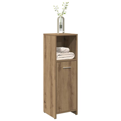 Armadietto Bagno Artigianale 30x30x95 cm in Legno Multistrato