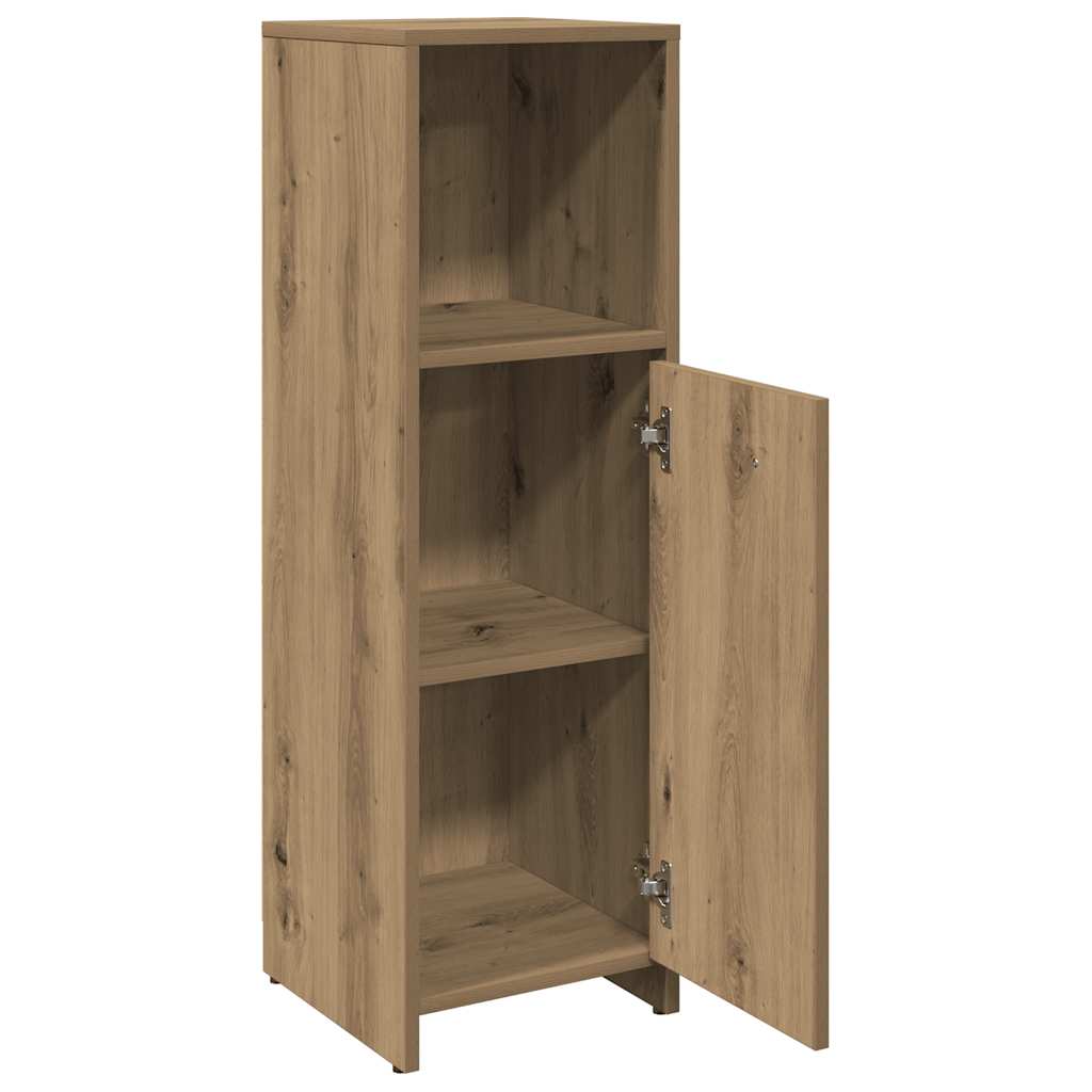 Armadietto Bagno Artigianale 30x30x95 cm in Legno Multistrato