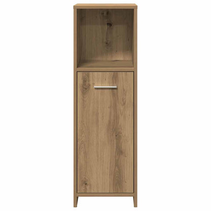 Armadietto Bagno Artigianale 30x30x95 cm in Legno Multistrato