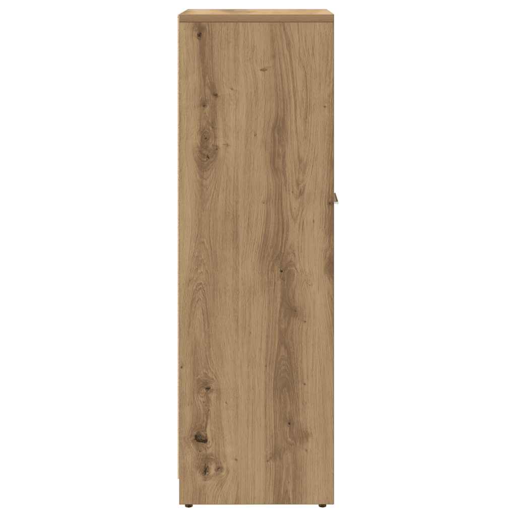 Armadietto Bagno Artigianale 30x30x95 cm in Legno Multistrato