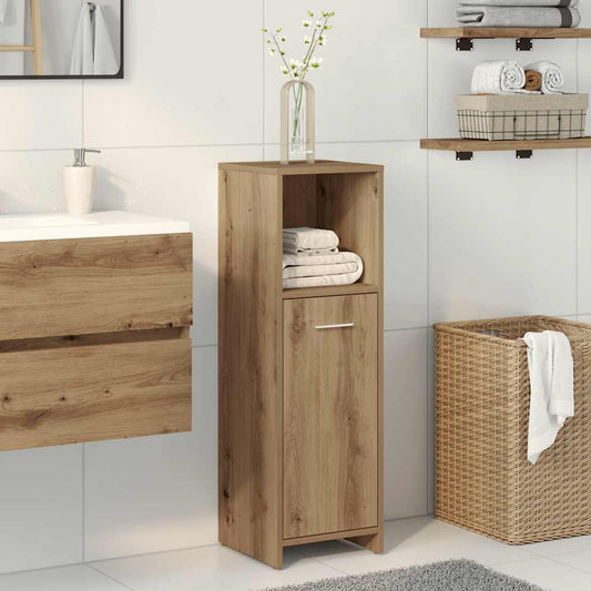 Armadietto Bagno Artigianale 30x30x95 cm in Legno Multistrato | homemem39