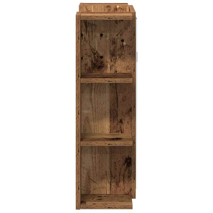 Mobile Bagno con Specchio Legno Antico Legno Multistrato | homemem39