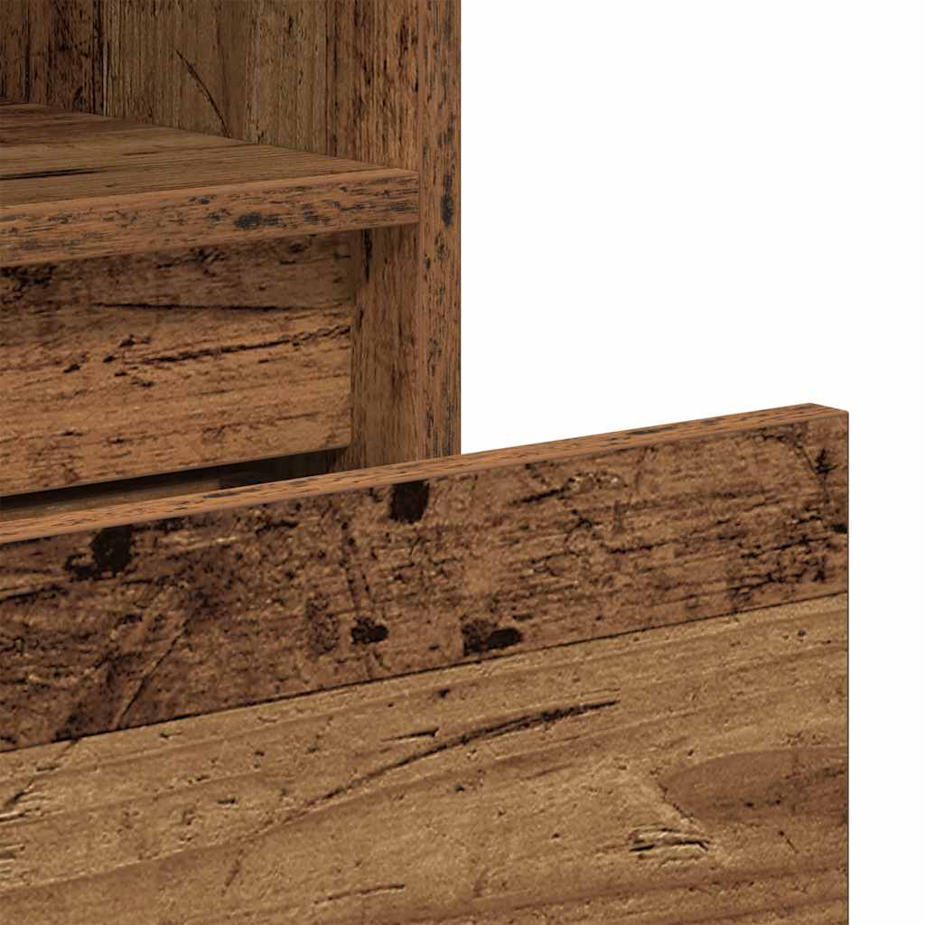 Libreria Legno Antico 36x30x171 cm in Legno Multistrato | homemem39