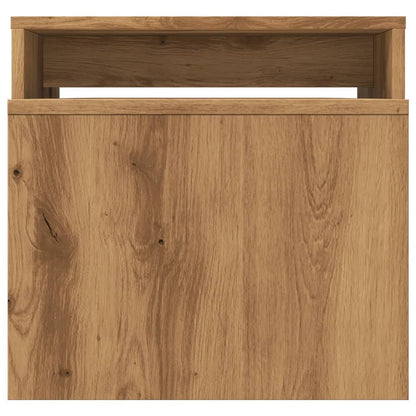 Tavolino Salotto Rovere Artigianale 100x48x40 cm in Truciolato