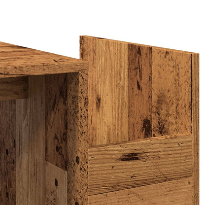 Tavolino da Salotto Legno Antico 90x45x35 cm in Truciolato