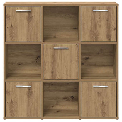 Libreria Rovere Artigianale 90x28x90 cm in Legno Multistrato