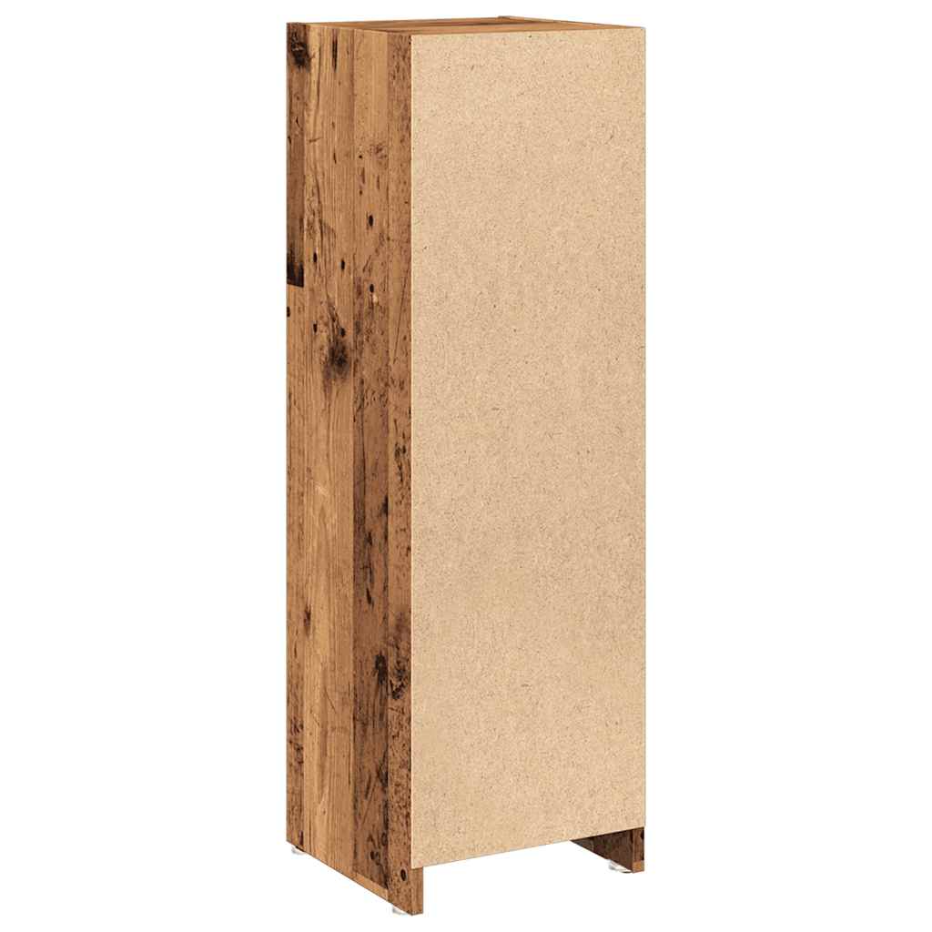 Mobile da Bagno Legno Antico 30x30x95 cm in Legno Multistrato | homemem39