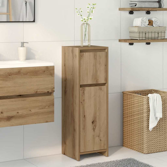 Armadietto Bagno Artigianale 30x30x95 cm in Legno Multistrato | homemem39