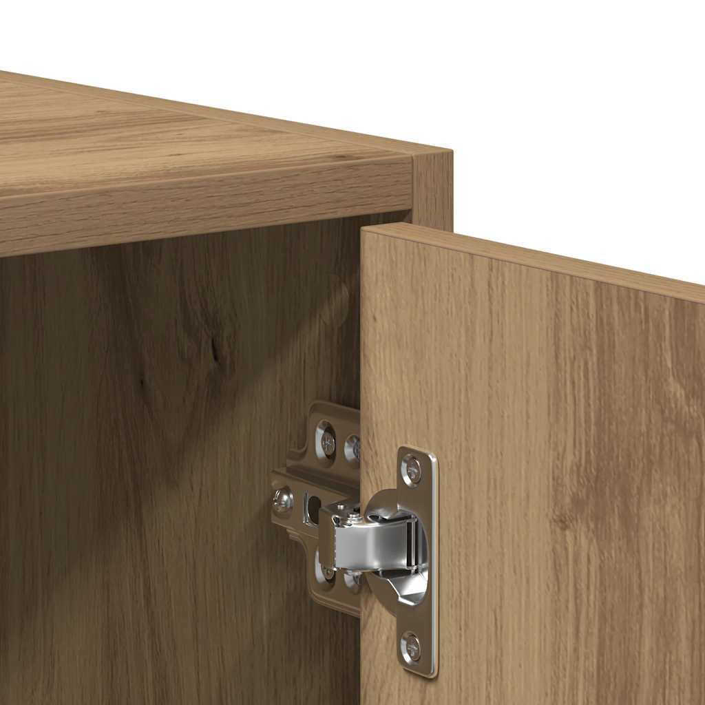 Mobile da Bagno Rovere Artigianale 30x30x183,5 cm in Truciolato | homemem39