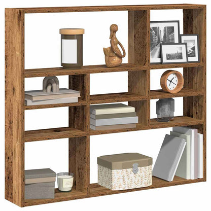 Scaffale a Parete Legno Vecchio 90x16x78 cm Legno Multistrato | homemem39