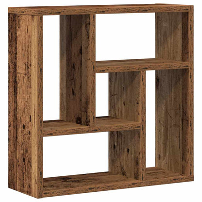 Scaffale a Parete Legno Vecchio 45x16x45 cm in Truciolato | homemem39