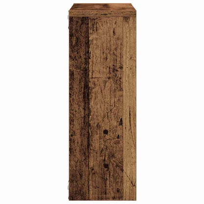 Scaffale a Parete Legno Vecchio 45x16x45 cm in Truciolato | homemem39