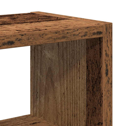 Scaffale a Parete Legno Vecchio 45x16x45 cm in Truciolato | homemem39