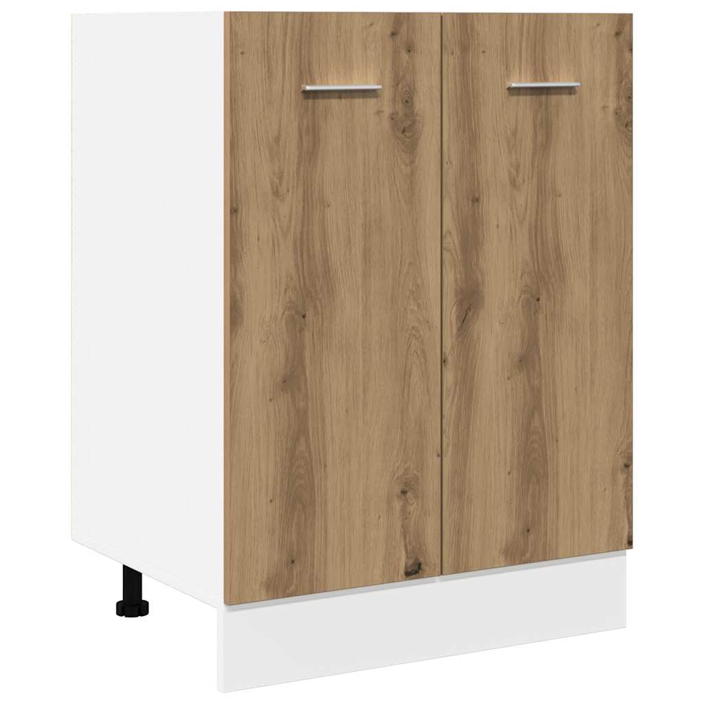 Armadio Inferiore “Lyon” Rovere Artigianale 60x46x81,5 cm
