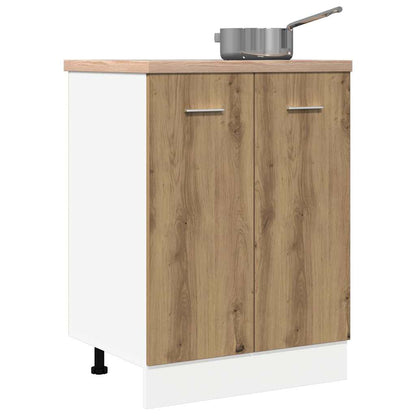 Armadio Inferiore “Lyon” Rovere Artigianale 60x46x81,5 cm