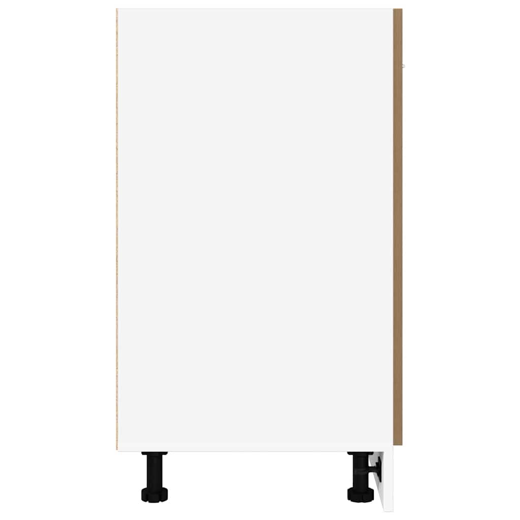 Armadio Inferiore “Lyon” Rovere Artigianale 60x46x81,5 cm | homemem39
