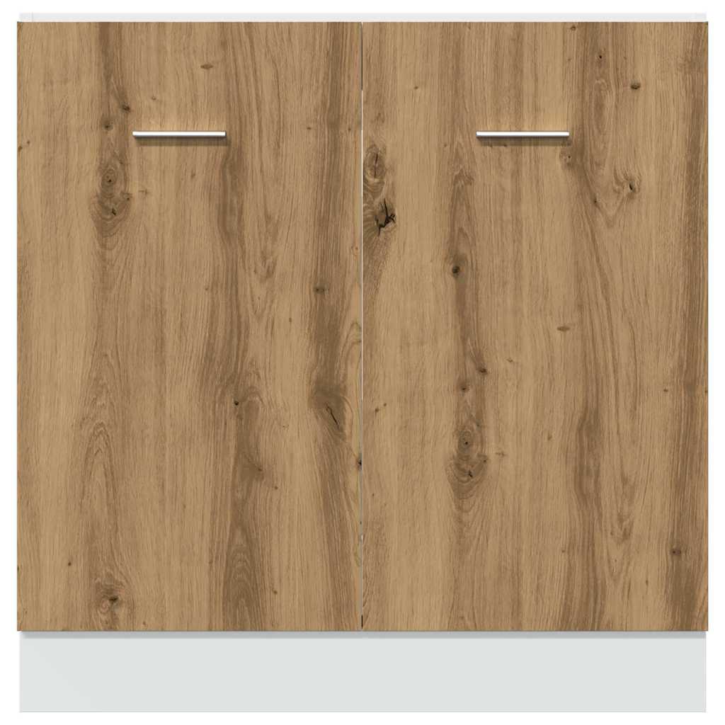 Mobile Sottolavello “Lyon” Artigianale 80x46x81,5 cm - homemem39