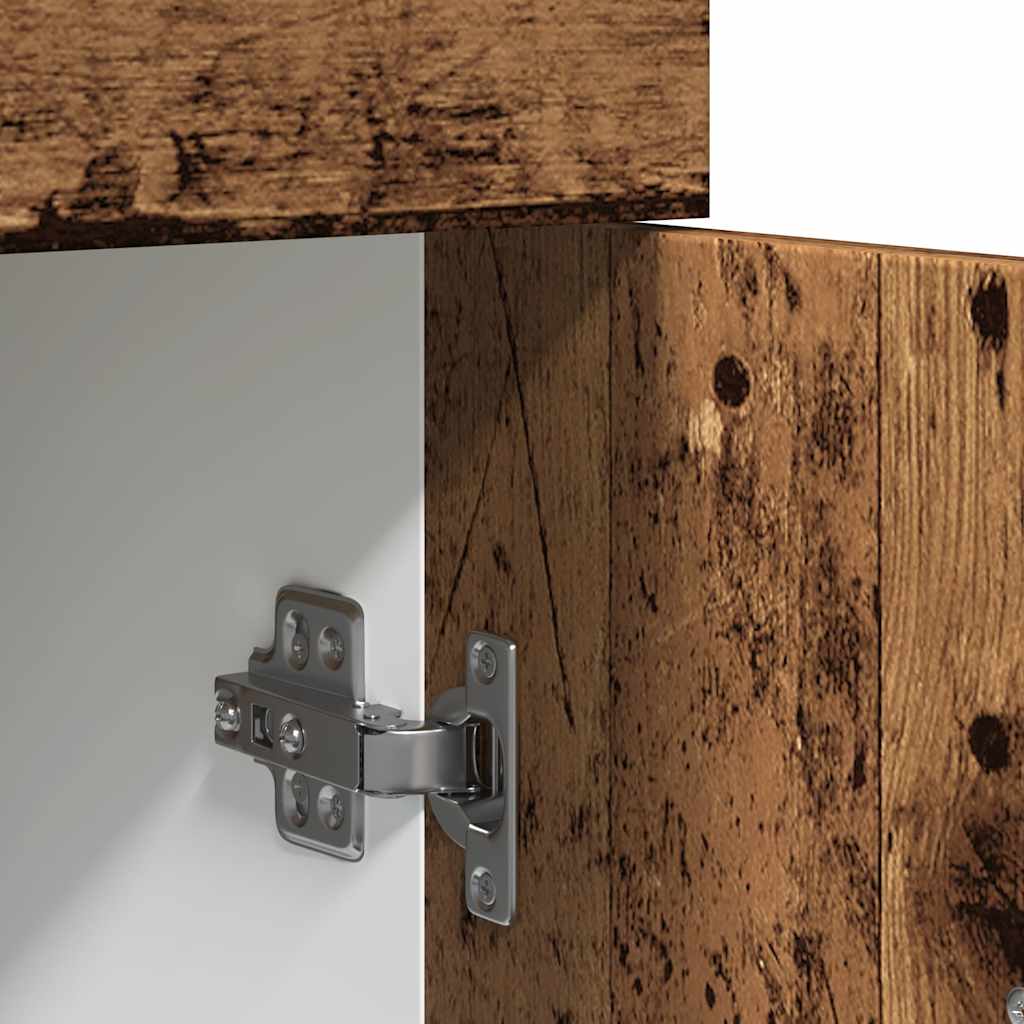 Armadio Cassetto “Lyon” Legno Antico 30x46x81,5 cm - homemem39