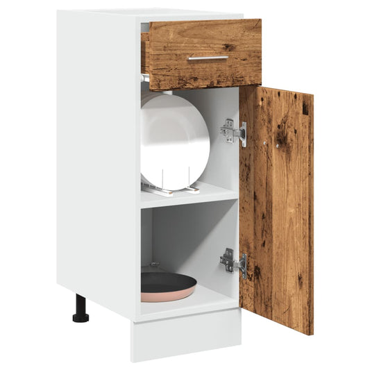 Armadio Cassetto “Lyon” Legno Antico 30x46x81,5 cm - homemem39