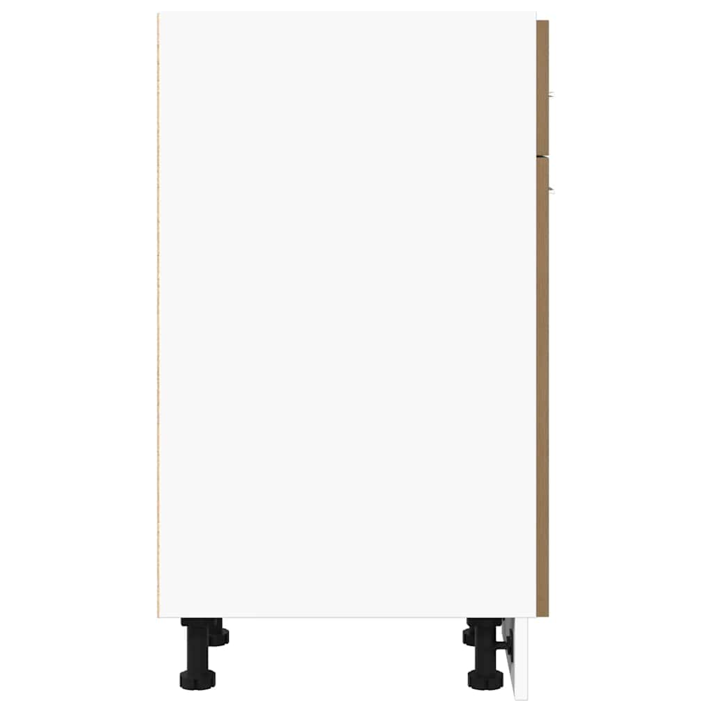 Cassettiera “Lyon” Rovere Artigianale 30x46x81,5 cm