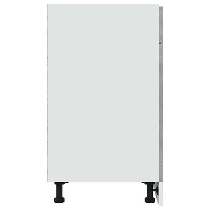 Armadio Inferiore Cassetto “Lyon” Grigio Cemento 40x46x81,5