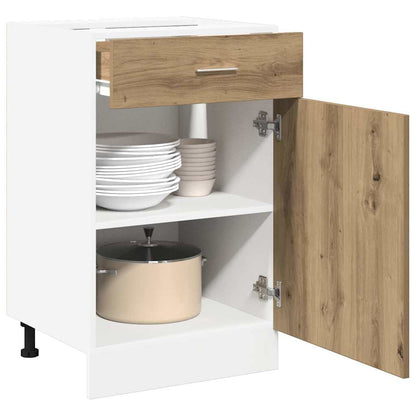 Cassettiera “Lyon” Rovere Artigianale 40x46x81,5 cm