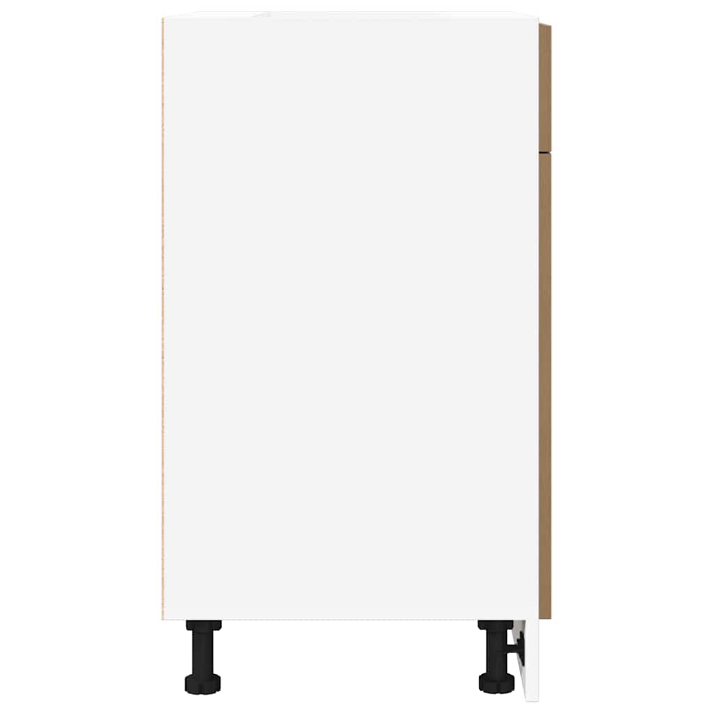 Cassettiera “Lyon” Rovere Artigianale 40x46x81,5 cm | homemem39