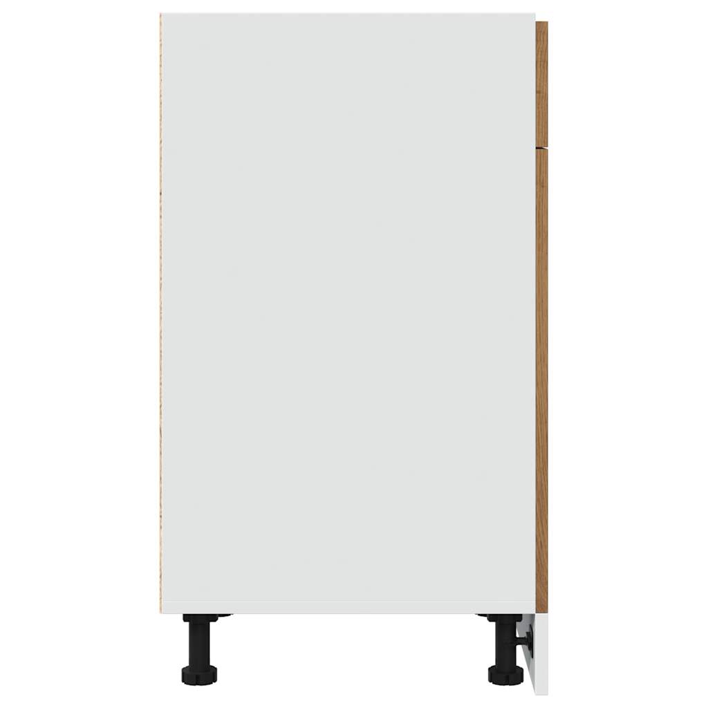 Cassettiera “Lyon” Rovere Artigianale 40x46x81,5 cm - homemem39