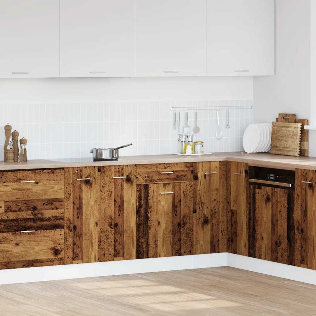 Mobile con Cassetto “Lyon” Legno Antico 50x46x81,5cm | homemem39