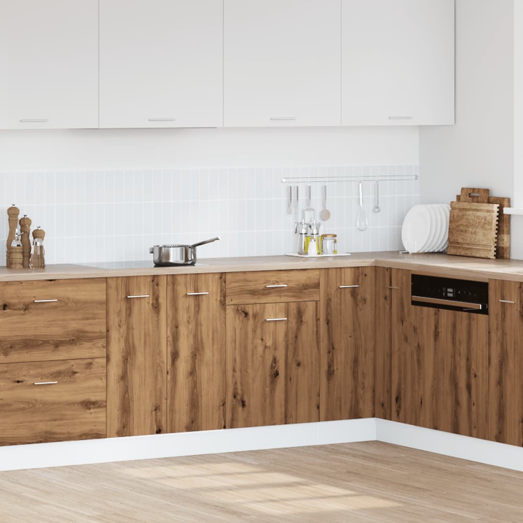 Cassettiera “Lyon” Rovere Artigianale 50x46x81,5 cm - homemem39