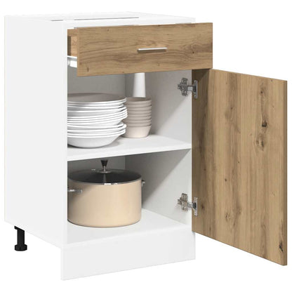 Cassettiera “Lyon” Rovere Artigianale 50x46x81,5 cm