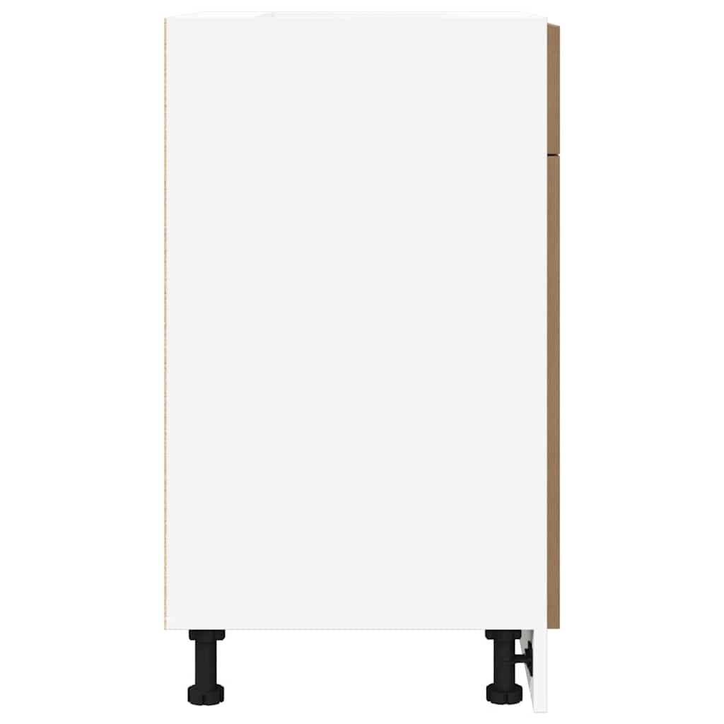 Cassettiera “Lyon” Rovere Artigianale 50x46x81,5 cm | homemem39