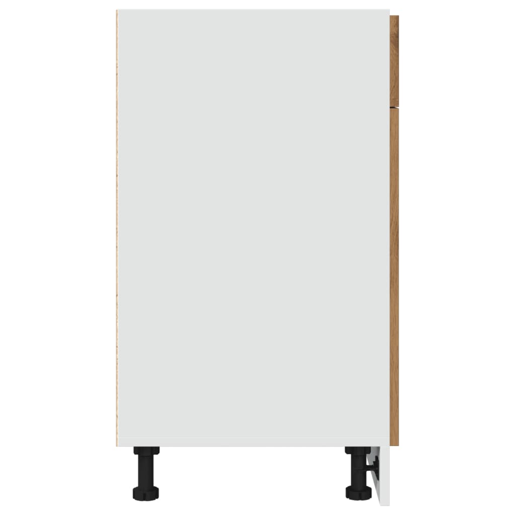 Cassettiera “Lyon” Rovere Artigianale 50x46x81,5 cm - homemem39