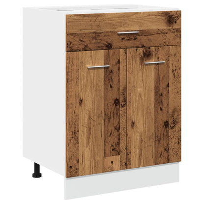 Cassettiera “Lyon” Inferiore Legno Antico 60x46x81,5 cm | homemem39