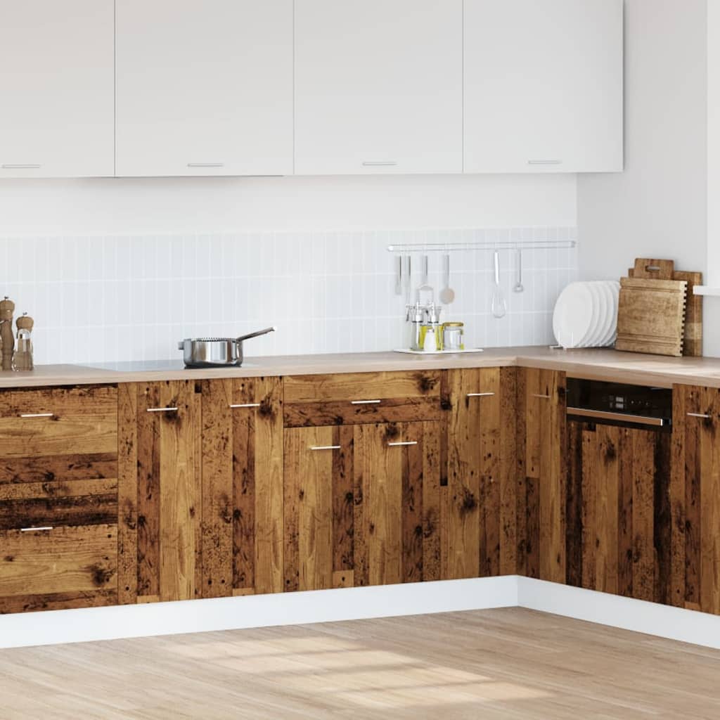 Cassettiera “Lyon” Inferiore Legno Antico 60x46x81,5 cm - homemem39