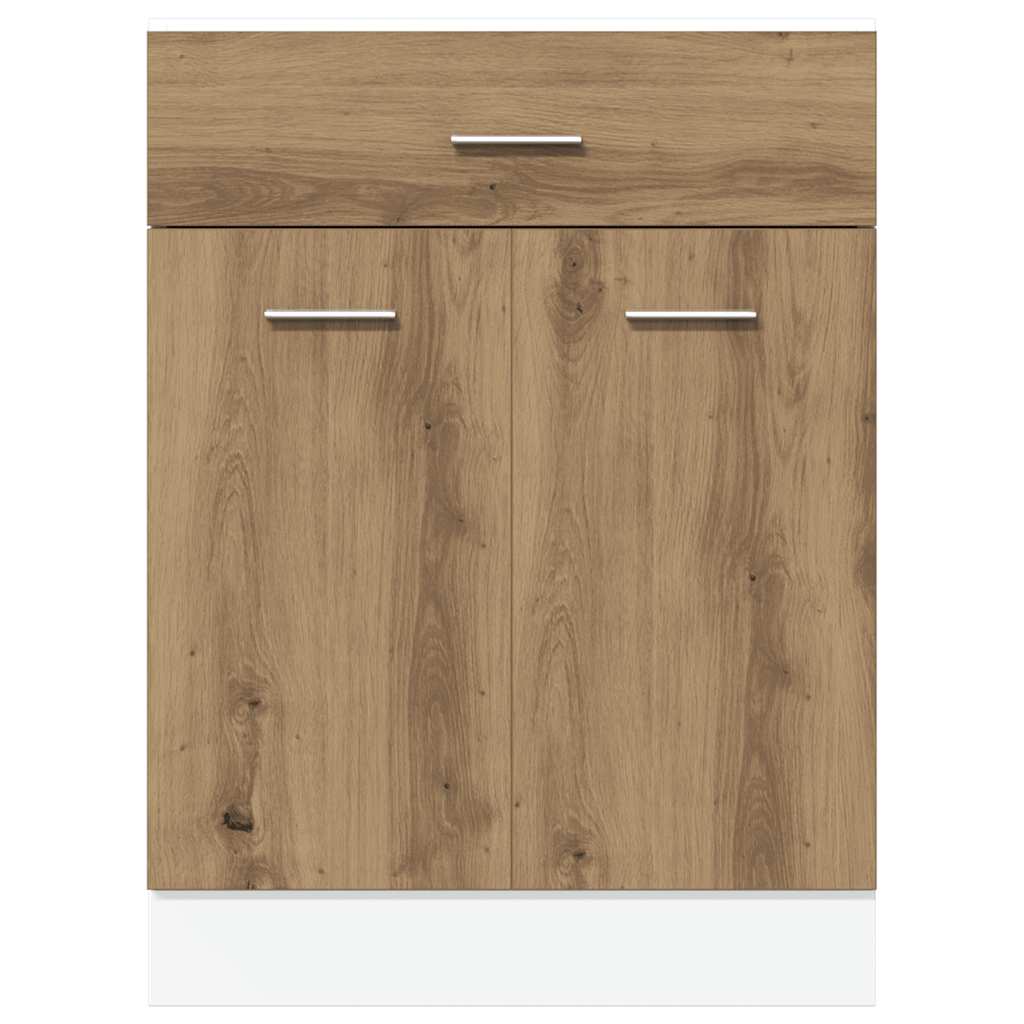 Cassettiera “Lyon” Rovere Artigianale 60x46x81,5 cm