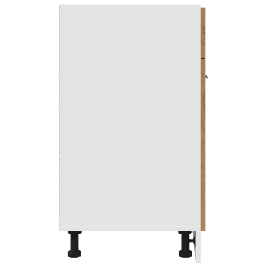 Cassettiera “Lyon” Rovere Artigianale 60x46x81,5 cm - homemem39