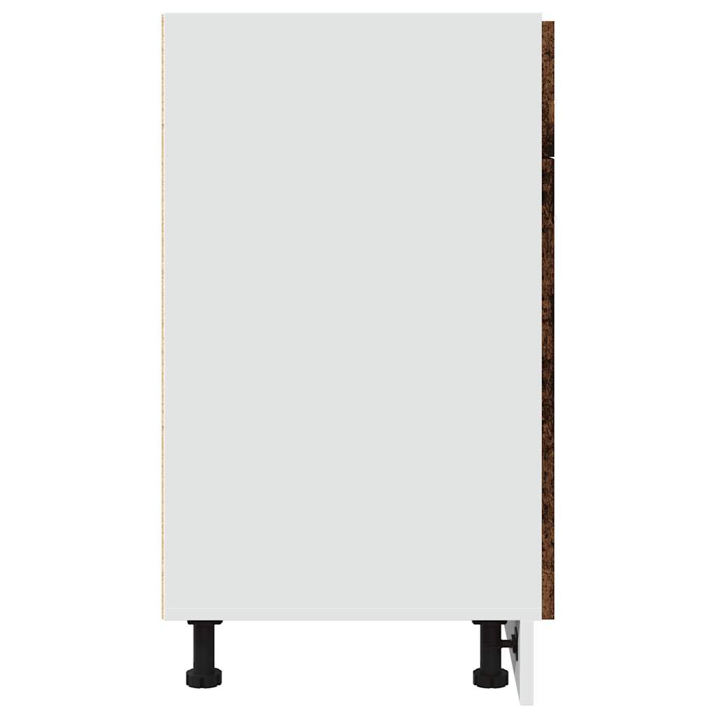 Cassettiera “Lyon” Legno Antico 80x46x81,5 cm | homemem39