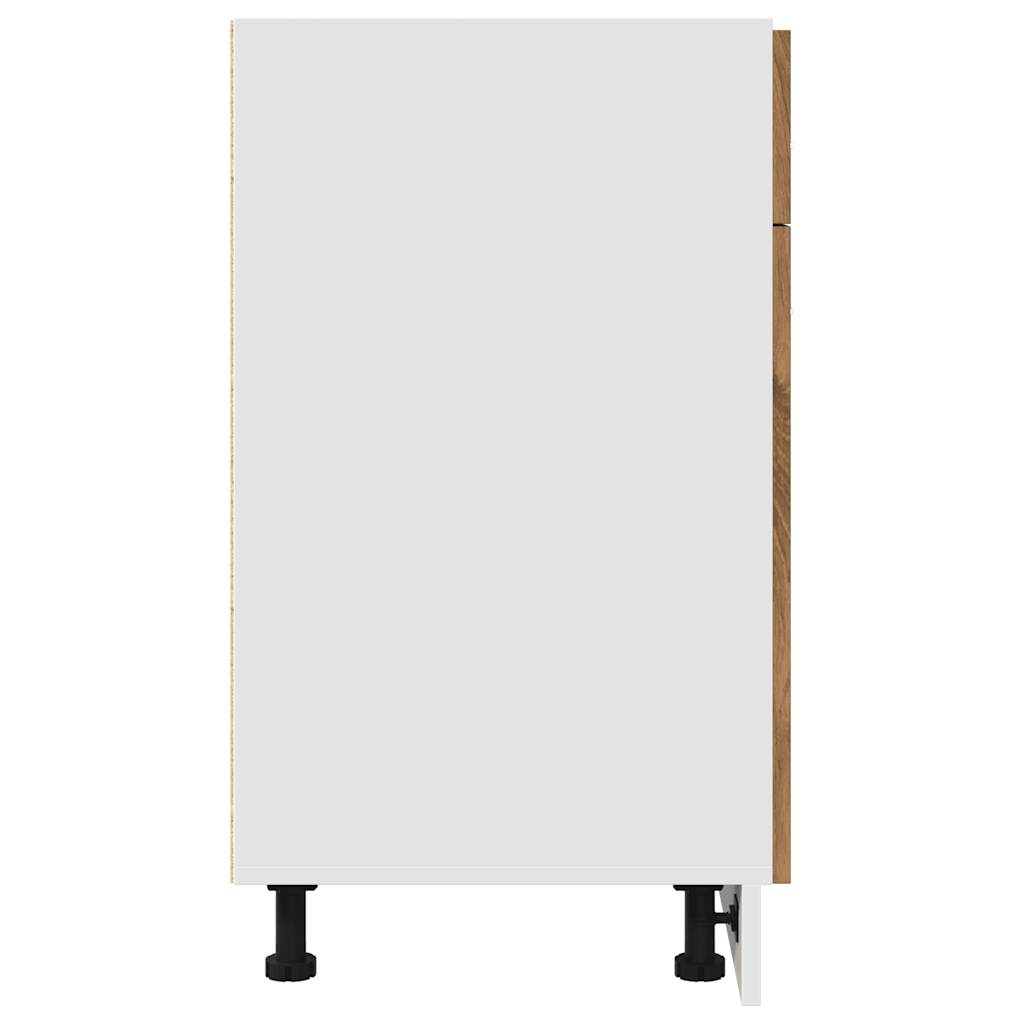 Cassettiera “Lyon” Rovere Artigianale 80x46x81,5 cm | homemem39