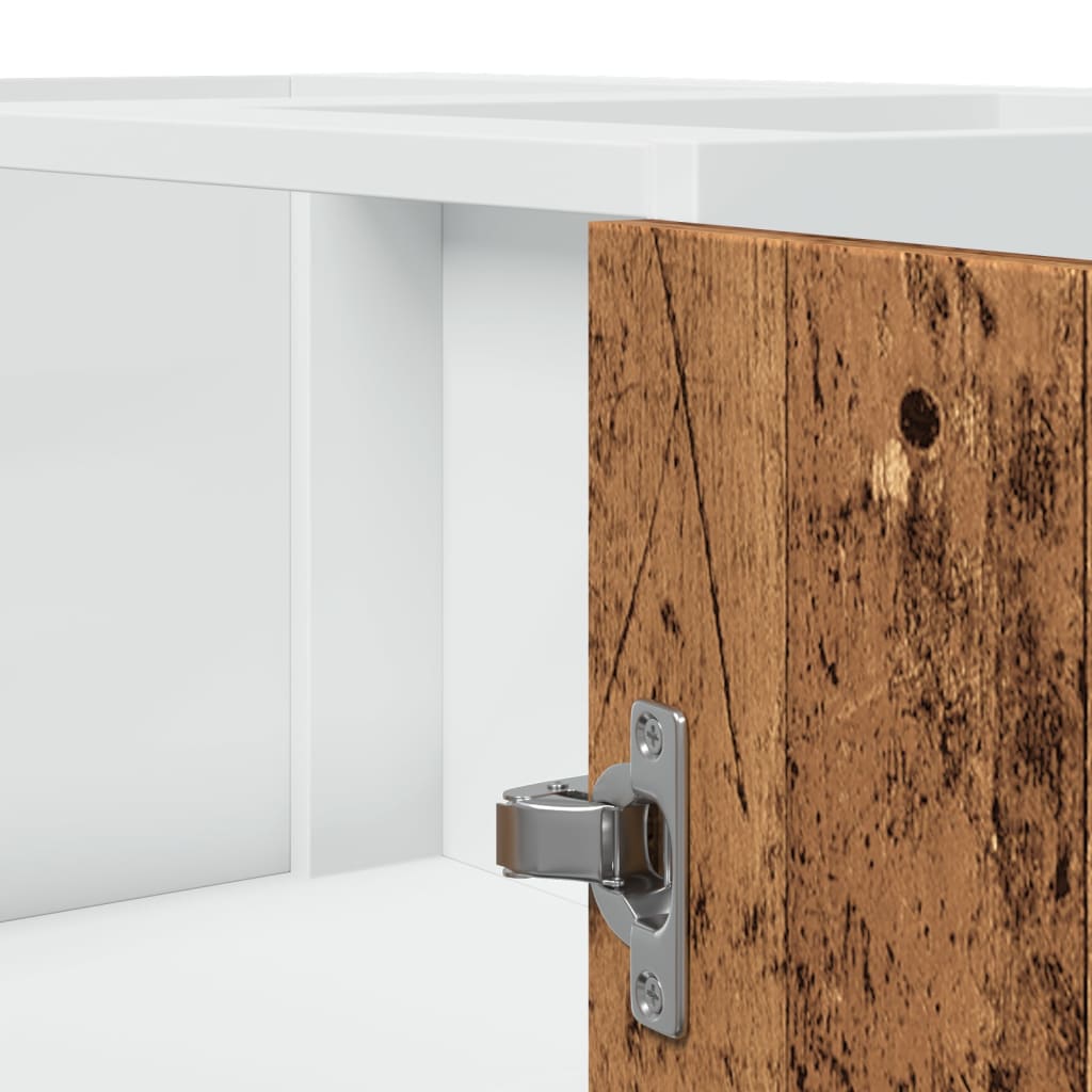 Armadietto Cucina “Lyon” Legno Antico 75,5x75,5x81,5 cm - homemem39