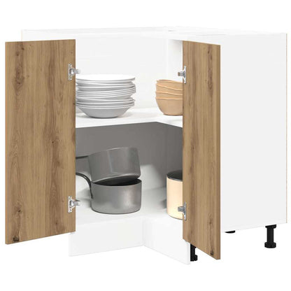 Armadietto Cucina “Lyon” Rovere Artigianale 75,5x75,5x81,5 cm | homemem39