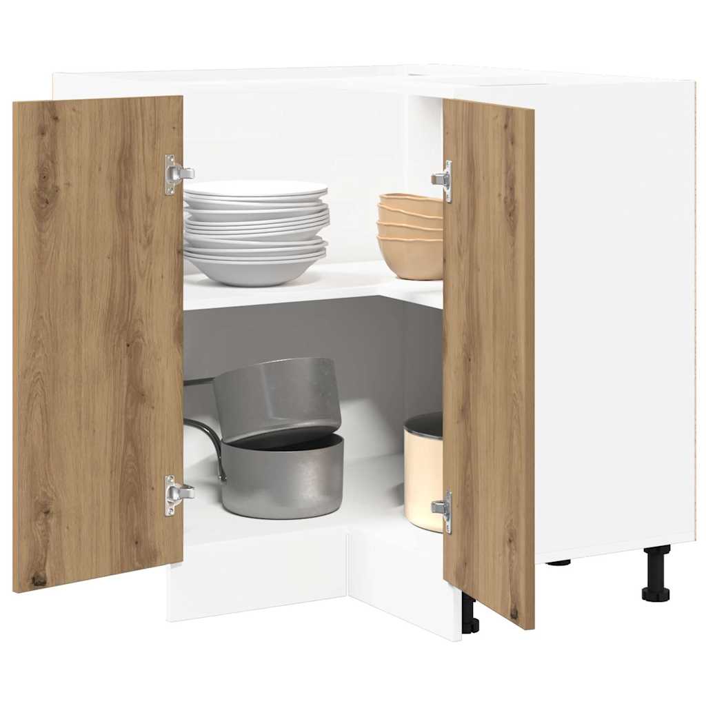 Armadietto Cucina “Lyon” Rovere Artigianale 75,5x75,5x81,5 cm