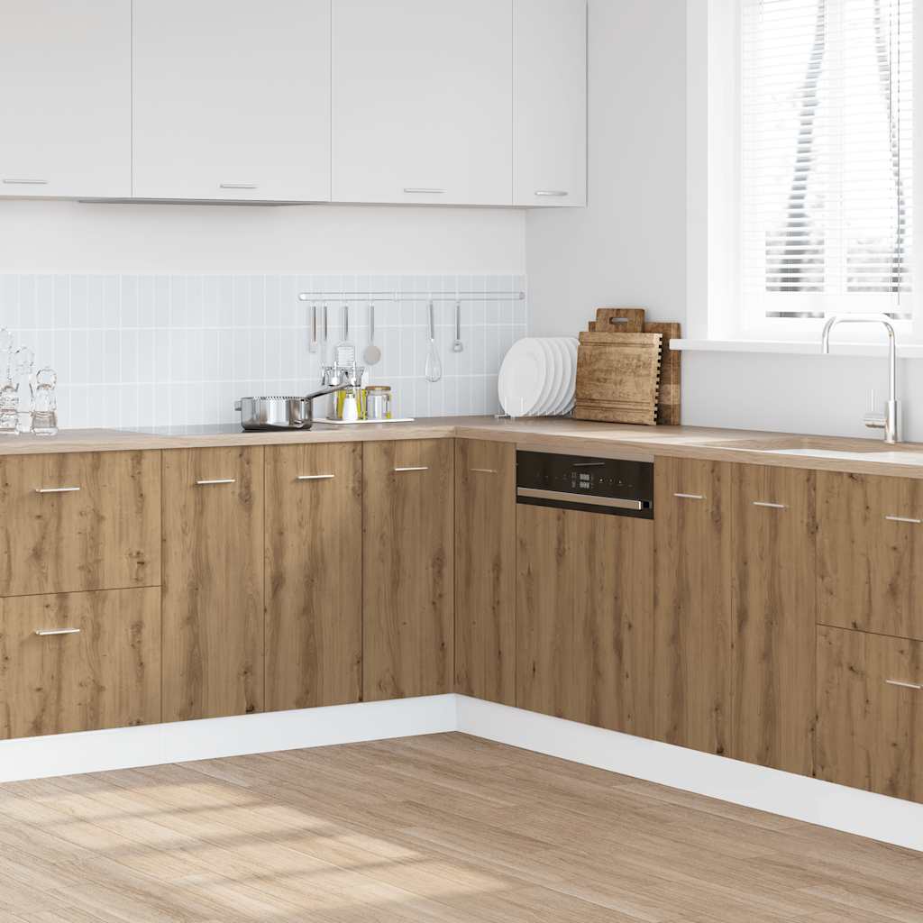 Armadietto Cucina “Lyon” Rovere Artigianale 75,5x75,5x81,5 cm | homemem39